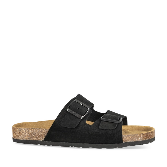 Sandale Daim Noir
