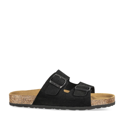 Sandale Daim Noir